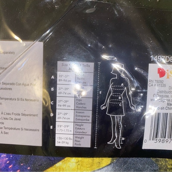 New Adult Womens Saban's YELLOW POWER RANGER Halloween Costume Medium 8/10 - Picture 4 of 5